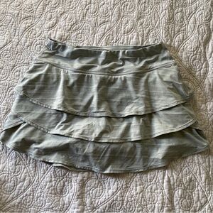Athleta Gray Swagger Tennis Skort